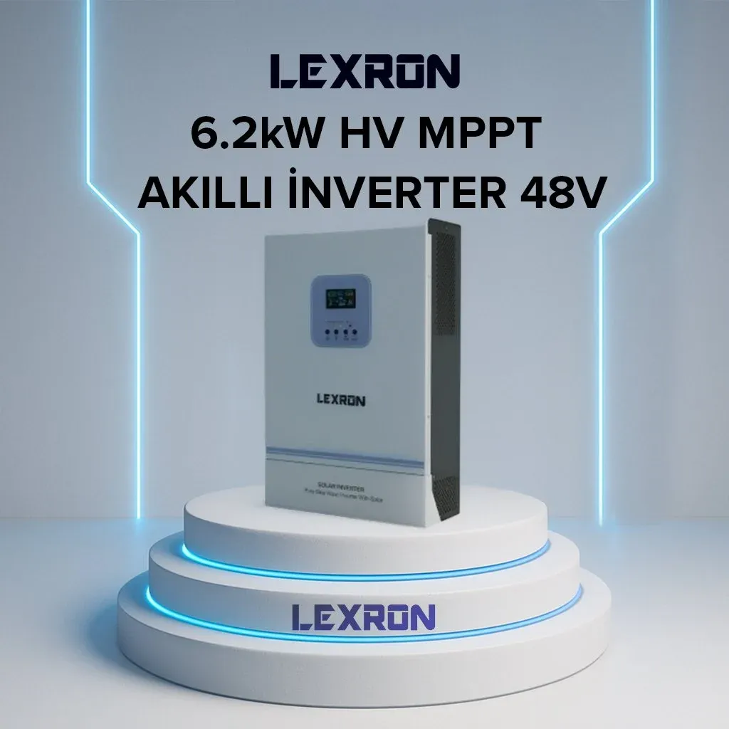 LEXRON 48 V 6.2KW MPPT AKILLI İNVERTER (120-500V)