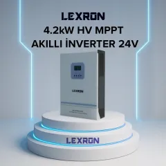 LEXRON 24 V 4.2KW MPPT AKILLI İNVERTER (90-500V)