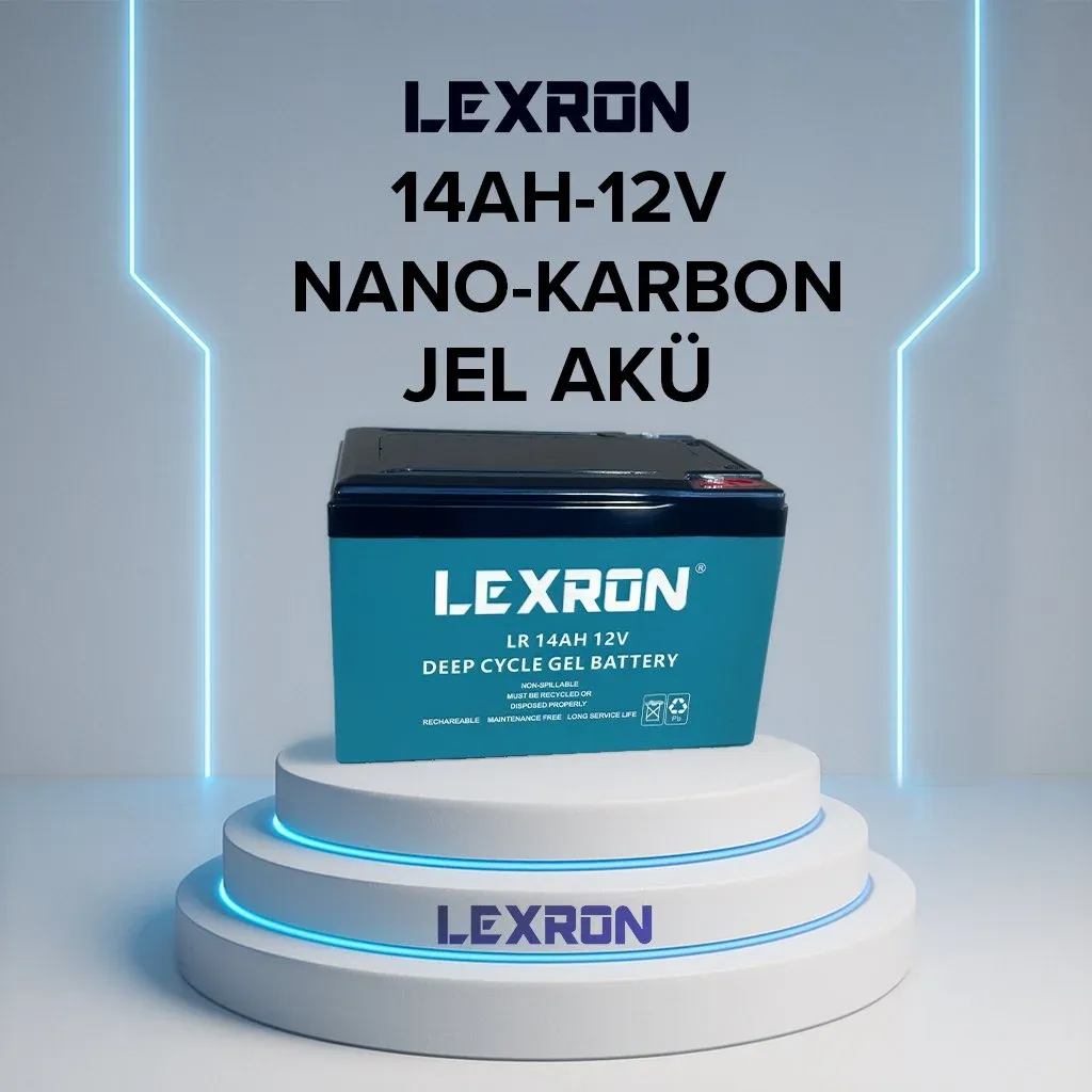 LEXRON 12V 14 AMPER JEL AKÜ