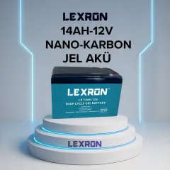 LEXRON 12V 14 AMPER JEL AKÜ
