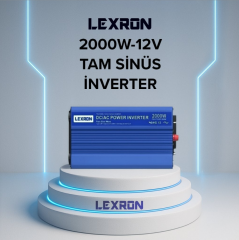 LEXRON 12 V 2000 WATT TAM SİNÜS UPS İNVERTER