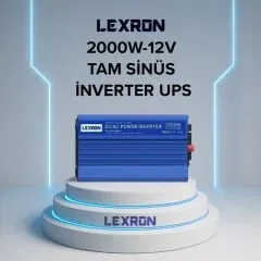 LEXRON 12 V 2000 WATT TAM SİNÜS UPS İNVERTER