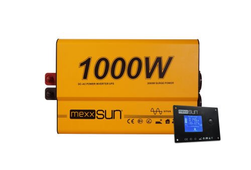 MEXXSUN 12 V 1000 WATT TAM SİNÜS UPS İNVERTER(EKRANLI)