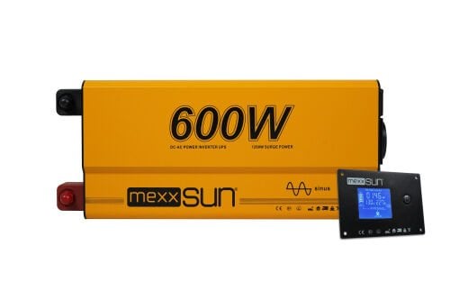 MEXXSUN 12 V 600 WATT TAM SİNÜS UPS İNVERTER(EKRANLI)